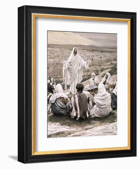 The Lord's Prayer-James Tissot-Framed Giclee Print