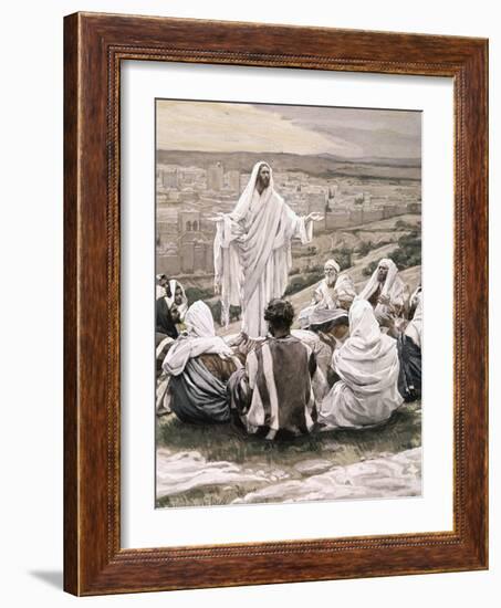 The Lord's Prayer-James Tissot-Framed Giclee Print