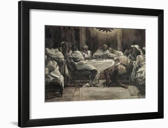 The Lord's Supper-James Tissot-Framed Giclee Print