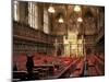 The Lords Chamber, House of Lords, Houses of Parliament, Westminster, London, England-Adam Woolfitt-Mounted Photographic Print