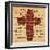 The Lords Prayer Cross-Diane Stimson-Framed Art Print