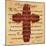 The Lords Prayer Cross-Diane Stimson-Mounted Art Print