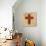 The Lords Prayer Cross-Diane Stimson-Framed Stretched Canvas displayed on a wall