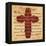 The Lords Prayer Cross-Diane Stimson-Framed Stretched Canvas
