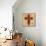 The Lords Prayer Cross-Diane Stimson-Framed Stretched Canvas displayed on a wall