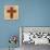 The Lords Prayer Cross-Diane Stimson-Framed Stretched Canvas displayed on a wall