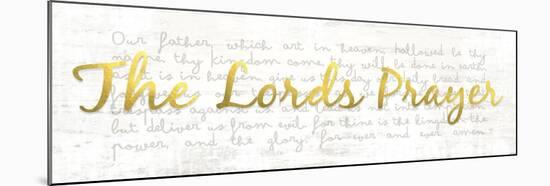 The Lords Prayer_Gold-ALI Chris-Mounted Giclee Print