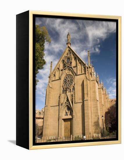 The Loretto Chapel, Completed in 1878, Santa Fe, New Mexico, United States of America, North Americ-Richard Maschmeyer-Framed Premier Image Canvas