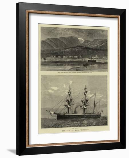 The Loss of H M S Doterel-William Lionel Wyllie-Framed Giclee Print