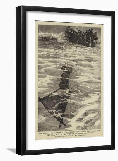 The Loss of the Jeannette-William Lionel Wyllie-Framed Giclee Print