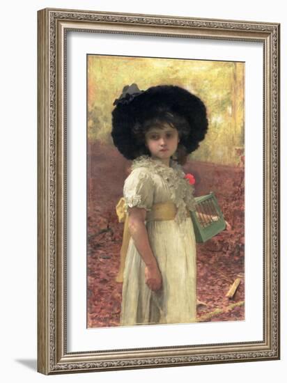 The Lost Bird, 1883-Marcus Stone-Framed Giclee Print