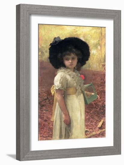 The Lost Bird, 1883-Marcus Stone-Framed Giclee Print