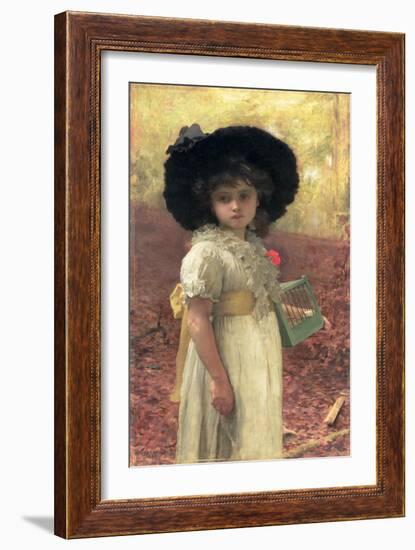 The Lost Bird, 1883-Marcus Stone-Framed Giclee Print