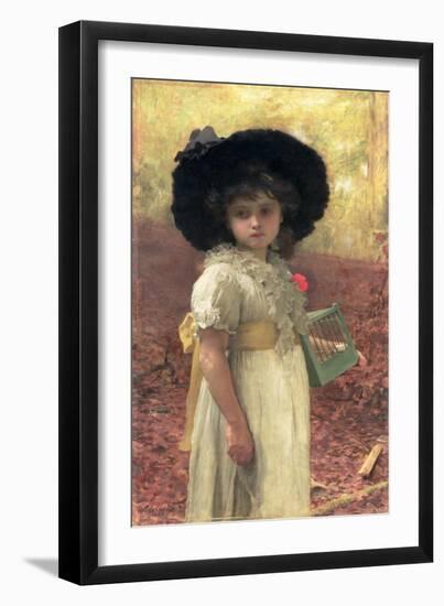 The Lost Bird, 1883-Marcus Stone-Framed Giclee Print