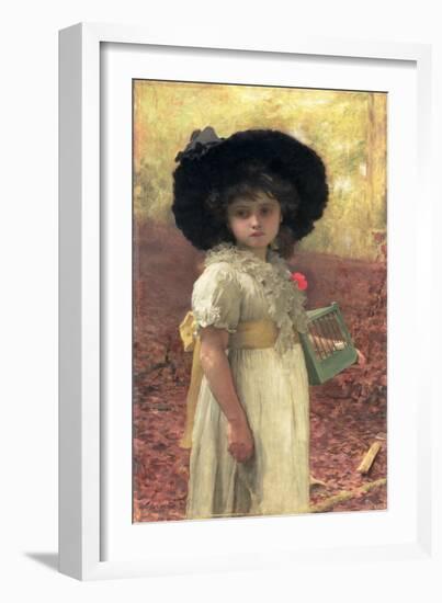 The Lost Bird, 1883-Marcus Stone-Framed Giclee Print