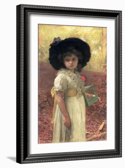 The Lost Bird, 1883-Marcus Stone-Framed Giclee Print