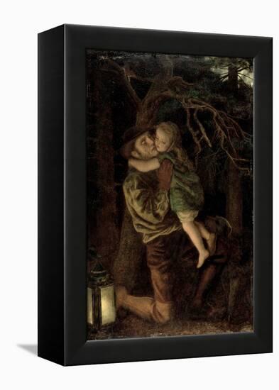 The Lost Child, 1866 (Oil on Canvas)-Arthur Hughes-Framed Premier Image Canvas