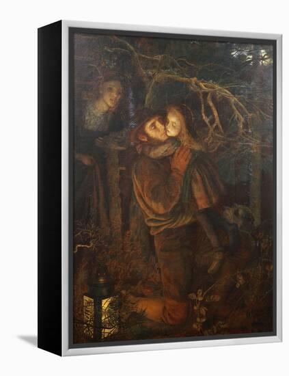 The Lost Child-Arthur Hughes-Framed Premier Image Canvas