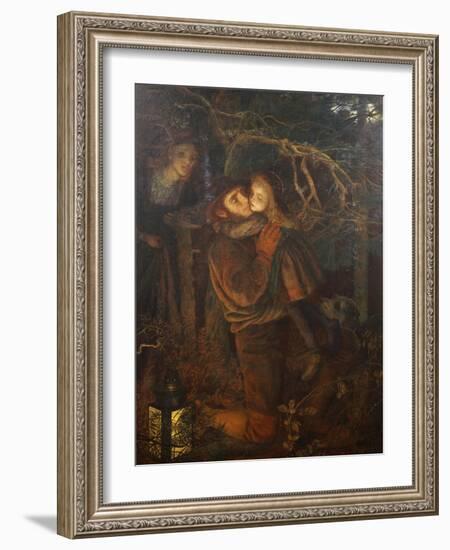 The Lost Child-Arthur Hughes-Framed Giclee Print