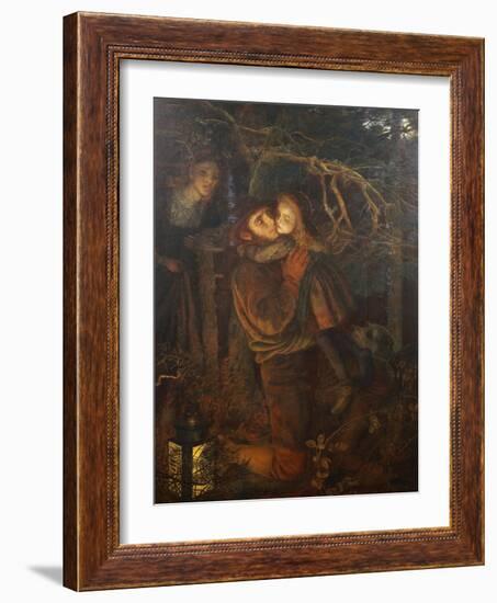 The Lost Child-Arthur Hughes-Framed Giclee Print