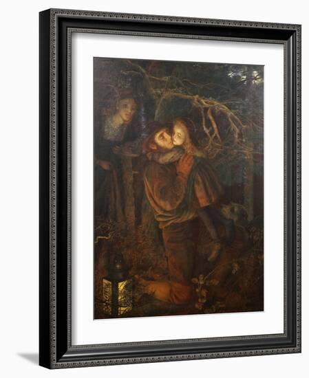 The Lost Child-Arthur Hughes-Framed Giclee Print