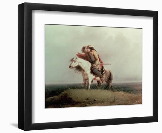 The Lost Greenhorn, 1851-Alfred Jacob Miller-Framed Giclee Print