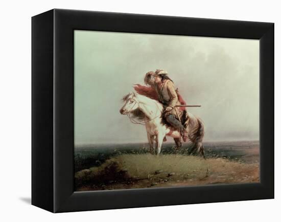 The Lost Greenhorn, 1851-Alfred Jacob Miller-Framed Premier Image Canvas