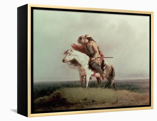 The Lost Greenhorn, 1851-Alfred Jacob Miller-Framed Premier Image Canvas