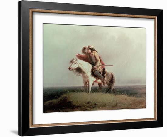 The Lost Greenhorn, 1851-Alfred Jacob Miller-Framed Giclee Print