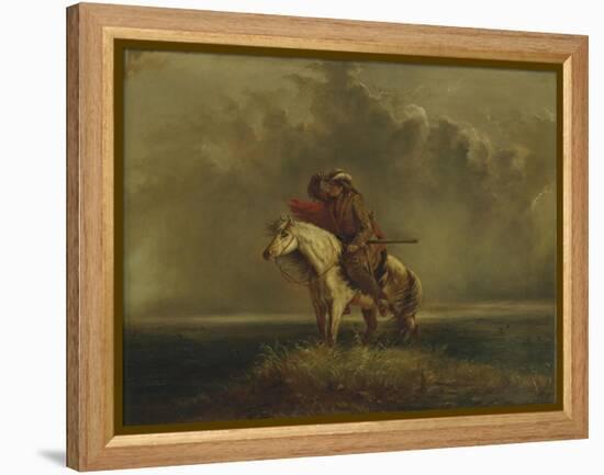 The Lost Greenhorn-Alfred Jacob Miller-Framed Premier Image Canvas