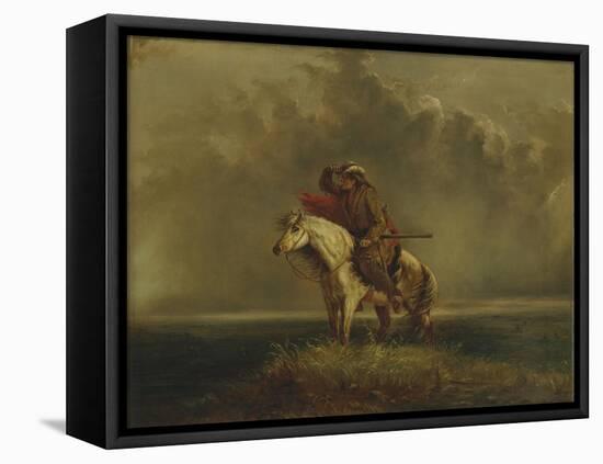 The Lost Greenhorn-Alfred Jacob Miller-Framed Premier Image Canvas