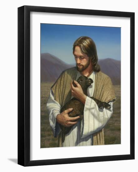 The Lost Lamb-David Lindsley-Framed Giclee Print