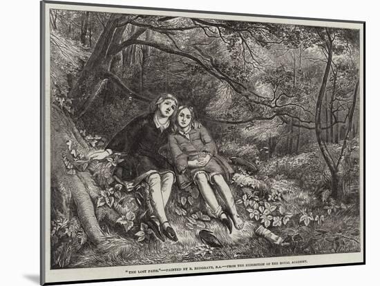 The Lost Path-Richard Redgrave-Mounted Giclee Print