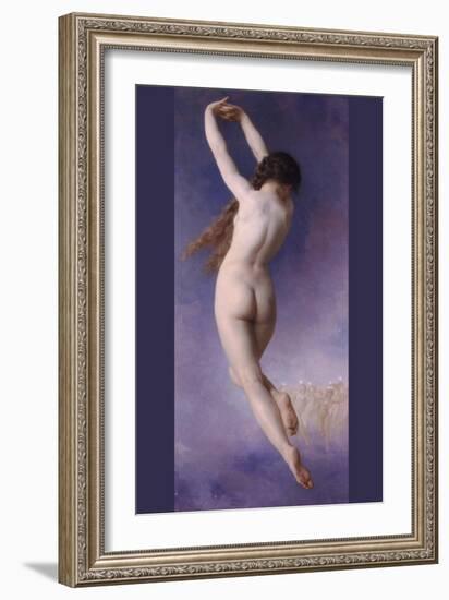 The Lost Pleiad-William Adolphe Bouguereau-Framed Art Print