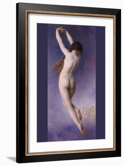 The Lost Pleiad-William Adolphe Bouguereau-Framed Art Print