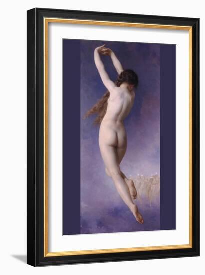 The Lost Pleiad-William Adolphe Bouguereau-Framed Art Print