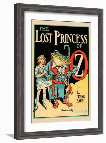 The Lost Princess of Oz-John R. Neill-Framed Art Print