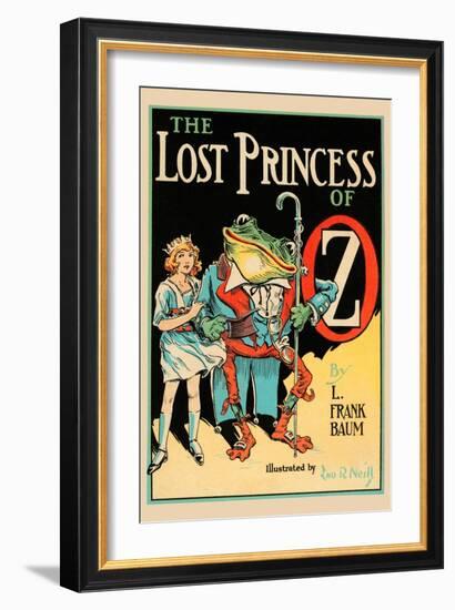 The Lost Princess of Oz-John R. Neill-Framed Art Print