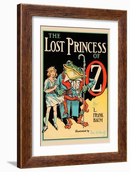 The Lost Princess of Oz-John R. Neill-Framed Art Print