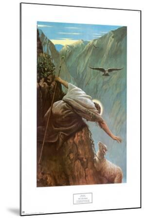 'The Lost Sheep' Mounted Print - Alfred Soord | Art.com