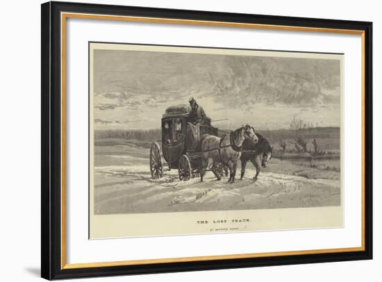 The Lost Track-Heywood Hardy-Framed Giclee Print