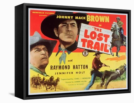 The Lost Trail, 1945-null-Framed Stretched Canvas