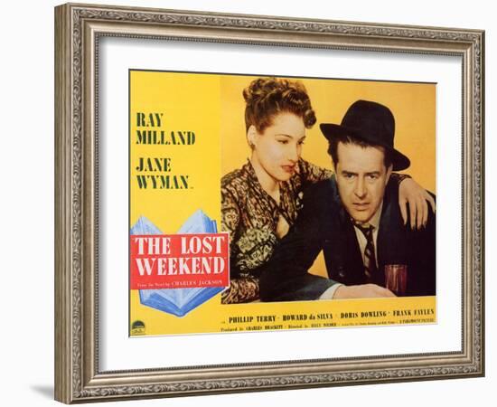 The Lost Weekend, 1945-null-Framed Art Print