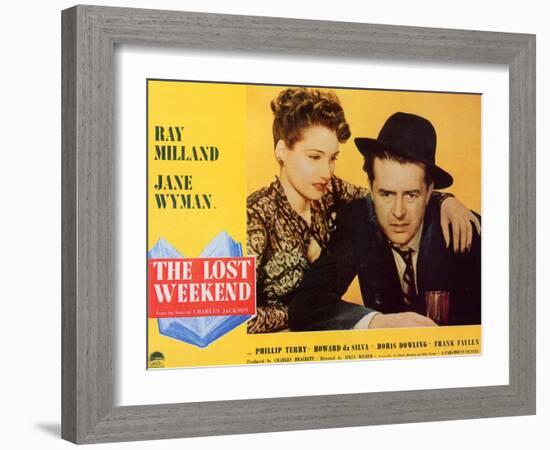 The Lost Weekend, 1945-null-Framed Art Print