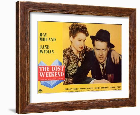 The Lost Weekend, 1945-null-Framed Art Print