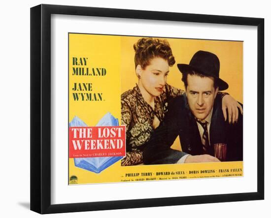 The Lost Weekend, 1945-null-Framed Art Print