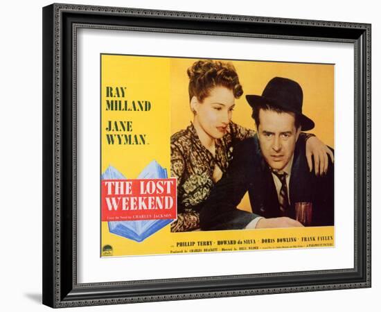 The Lost Weekend, 1945-null-Framed Art Print