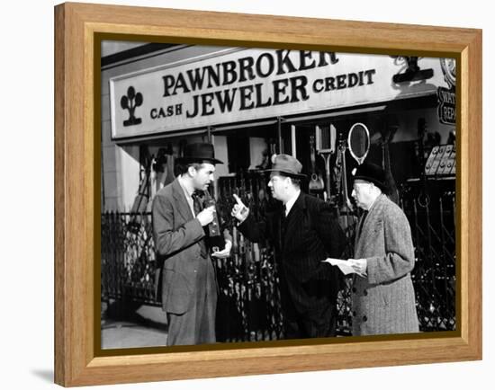 The Lost Weekend, Ray Milland, Lester Sharpe, Bertram Warburgh, 1945-null-Framed Stretched Canvas