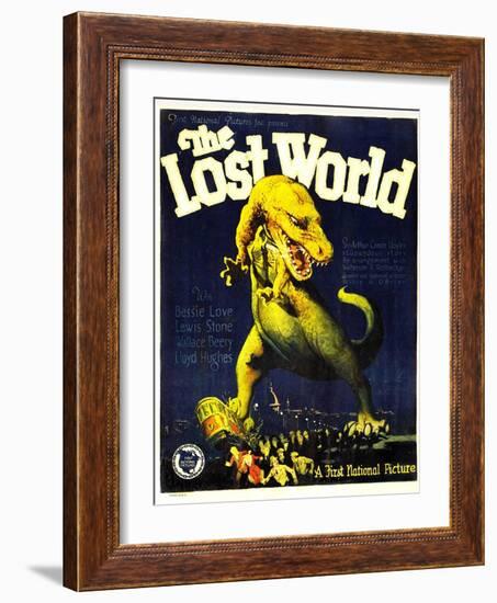 THE LOST WORLD, 1925.-null-Framed Art Print