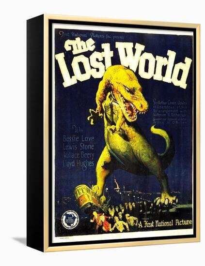 THE LOST WORLD, 1925.-null-Framed Stretched Canvas